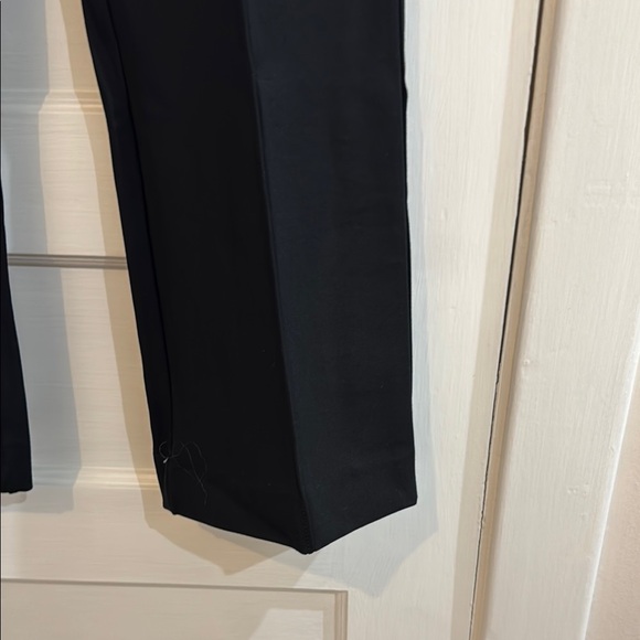 Anthropologie Black Straight Leg Pants for Business - Picture 6 of 7